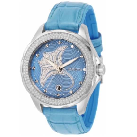 Invicta Ocean Voyage Wildflower Sting Ray Quartz
